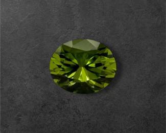 3.62 Carat Natural Peridot - Candy Apple Green