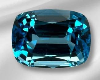 50.39 Carat Natural Blue Topaz