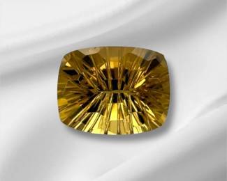 19.37 Carat Natural, Fancy Cut Citrine