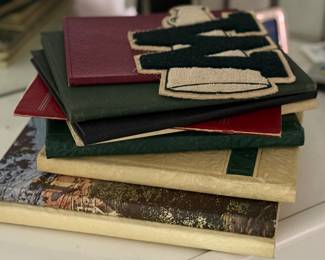 Our apologies, items in photo are no longer available. Family decided to hold on to them for sentimental values. Thank you for understanding.