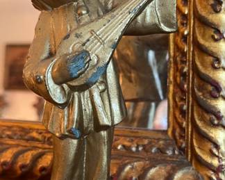 Pot metal pierrot clown