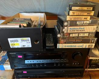 Onkyo tuner + cd player