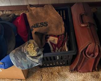 Quite a few vintage snapback hats