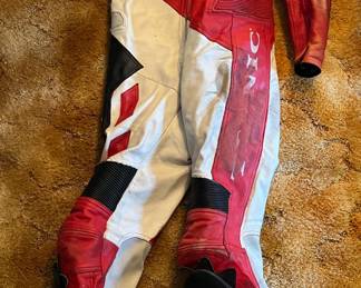 Teknic one piece leather bike racing suit