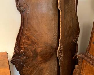 Matching full bed frame