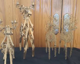 holiday decorative deers