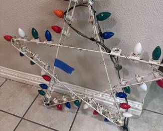 vintage christmas star