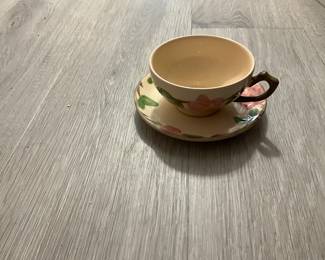 Franciscan ware dessert rose pattern