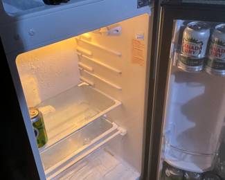 Mini fridge & freezer 2 of 4