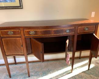 #118	Wood Antique Buffet w/3 drawers & 4 doors - 68x22x41	 $275.00 			
