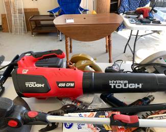 #86	Hyper tough 450CFM Blower - Electric	 $86.00 			
