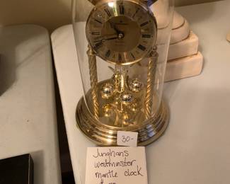 #180	Anniversary clock	 $30.00 			
