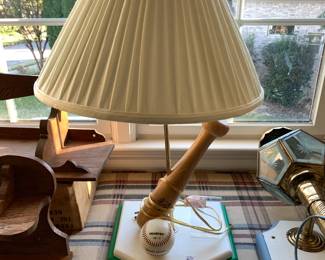 #95	Baseball Lamp - 24" tall	 $25.00 			

