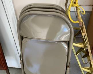 #65	Set of 4 Metal Folding Chairs	 $20.00 			
