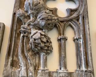 		
#12	wall hanging 20x27, pine cone	 $35.00 			
			
