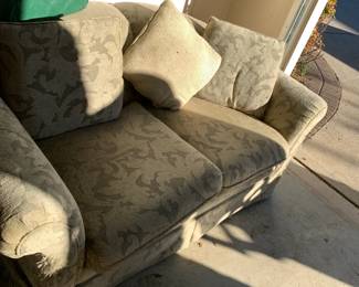 #68	Love Seat (as is cat scratches) 	 $20.00 			

