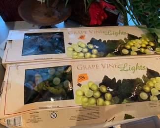 #157	Set of 2 Grape Lights	 $20.00 			
