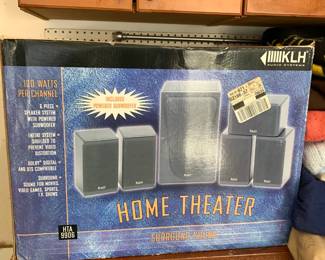 #66	KLH Home Theatre Surround System	 $140.00 			
