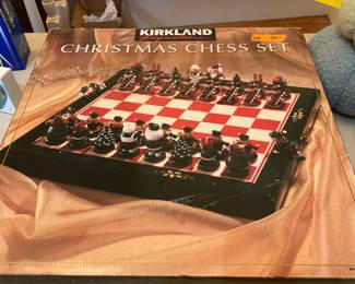 #158	Kirkland Christman Chess Set	 $50.00 			
