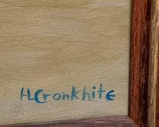 #23	signed acrylic 19x23	 $75.00 			
