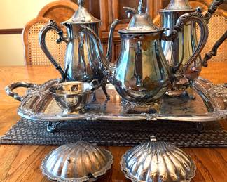 Silver Serving Set