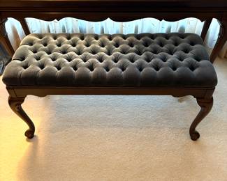 Tufted Upholstered Bench
