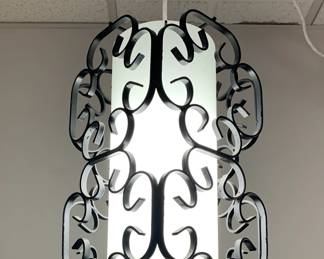 Iron Hanging Pendant Light (2 avail.)
