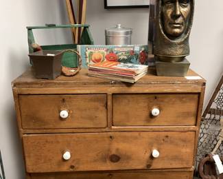 Antique Pine Chest of Drawers