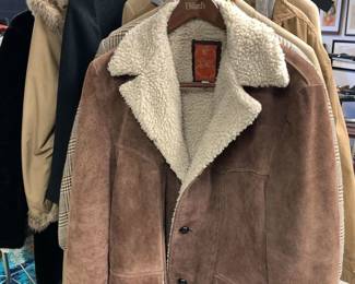 1970s Suede and Sherpa Men's Jacket