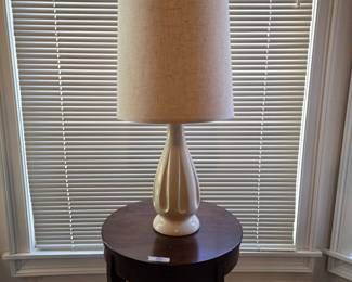 MCM gourd shaped ceramic lamp