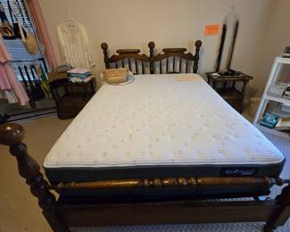 Queen bed frame with an adjustable bed from Mattress Firm.  Have all paperwork from the purchase