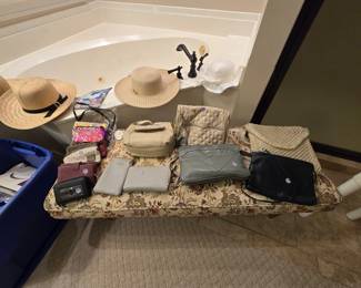purses and hats