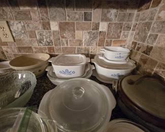 Corning wave and pyrex