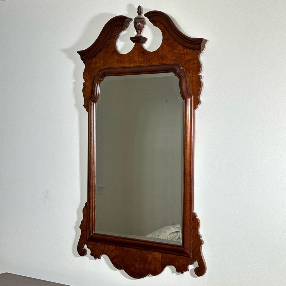 Henredon Custom Mahogany Chippendale Mirror
