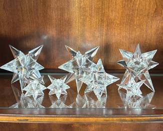 (7pc) Star Candle Holders