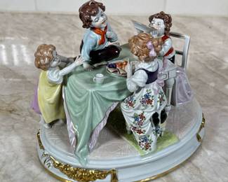 German Porcelain Figural Group