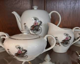 ARITA CHINA TEA AND SANDWICH SET, JAPAN