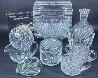 Crate And Barrel, Arcoroc, And More Glassware