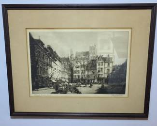 Abbeville MarketSquare By Percy J Westwood