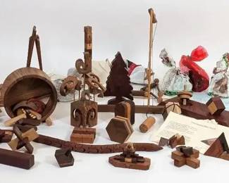 Handcrafted Wooden Puzzles And Toys For Grown Ups