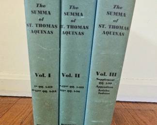 The Summa Of St. Thomas Aquinas
