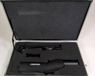 Carson Spotting Scope With Tripod In Metal Case