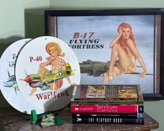 Playboy Poster, Commemorative Books, Metal Signs and More