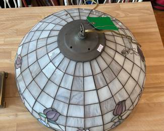 Stained glass Tiffany inspired tulip pendent shade $140 + tax