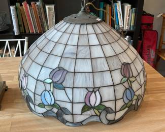 Stained glass Tiffany inspired tulip pendent shade $140 + tax