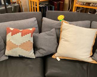 Vintage accent pillows
