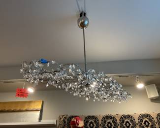 Hand blown crystal chandelier $800 + tax