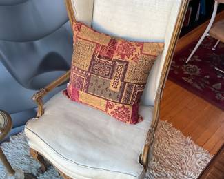 French linen Bergere chair $175 + tax