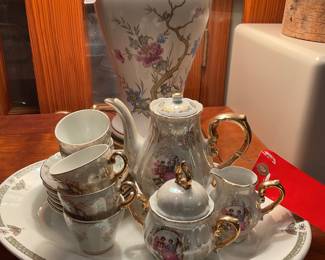 Lusterware tea set