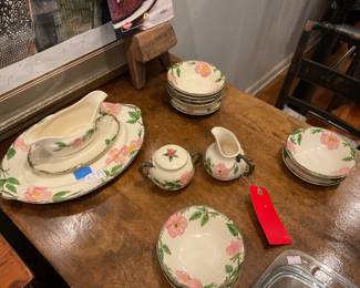 Vintage Franciscan deser rose set $50 + tax